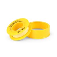 Cinta de Politetrafluoruro de Etileno Shurtape Amarillo para Gas 12mmx8 Yd