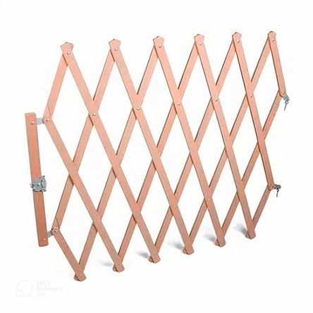Reja de seguridad de MDF plegable para bebés y mascotas M RRC Reja de seguridad de MDF plegable para bebés y mascotas M RRC