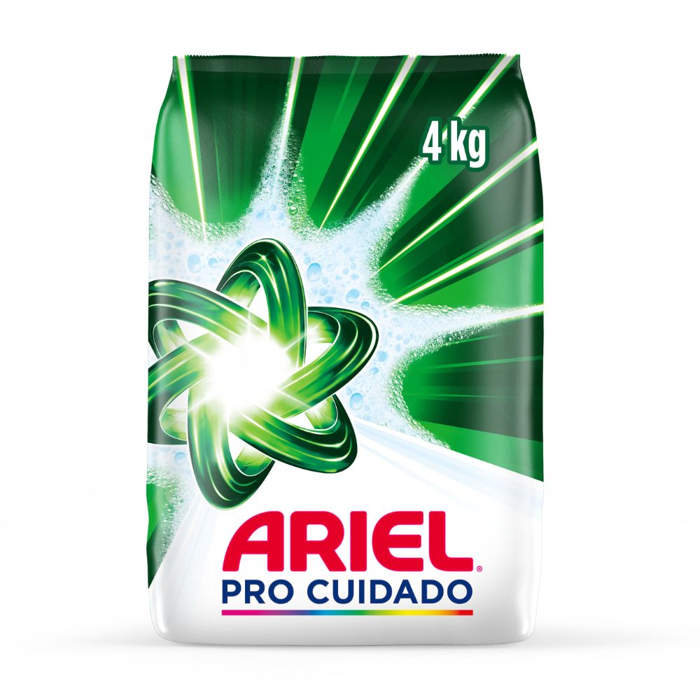 Detergente en Polvo Ariel Pro Cuidado 4kg Detergente en Polvo Ariel Pro Cuidado 4kg