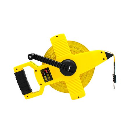 Wincha Plástica 50 metros Kamasa con Asa Amarilla Wincha Plástica 50 metros Kamasa con Asa Amarilla