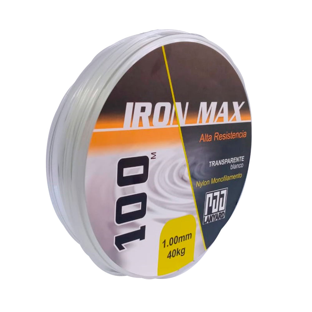 Hilo Nylon Transparente 1mm x 100 m Kingcord