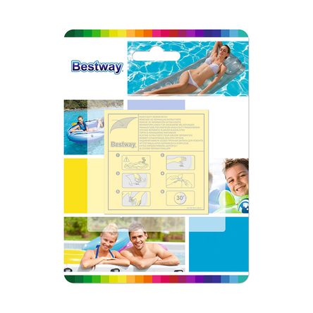 Parche de Reparación PVC Bestway para Piscina Parche de Reparación PVC Bestway para Piscina