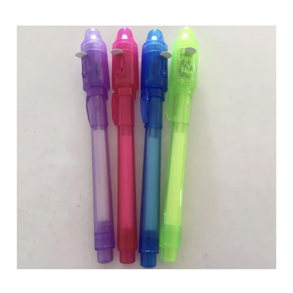 BOLÍGRAFO LAPIZ ESPÍA CON LUZ LED, BOLÍGRAFO  TINTA INVISIBLE