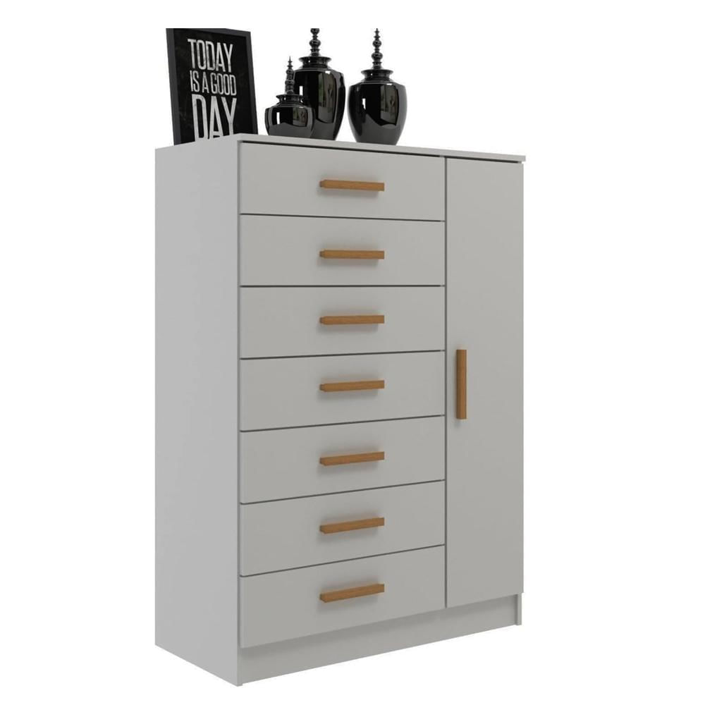 Comoda Moderna Amore Home Juky 7 Cajones