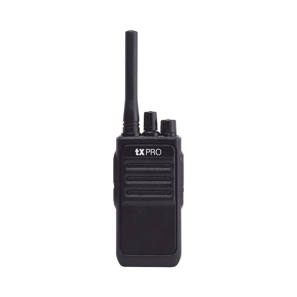 Radio Portátil txPRO TX320 UHF 2W de Potencia 400-470 MHz 16 canales Función Vox