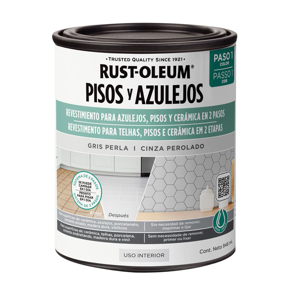 Pintura Protector Rust Oleum Pisos y Azulejos 946 ml