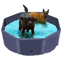 Piscina Portatil Para Mascotas L Azul Para Este Verano