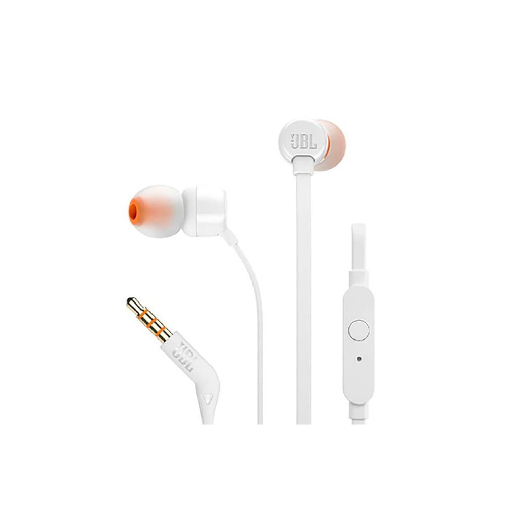 Audifonos Jbl Tune 110 Pure Bass Sound-Hans-Free Calls-White