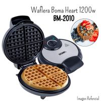 Waflera Boma Heart en forma de Circular 1200w BM-2010