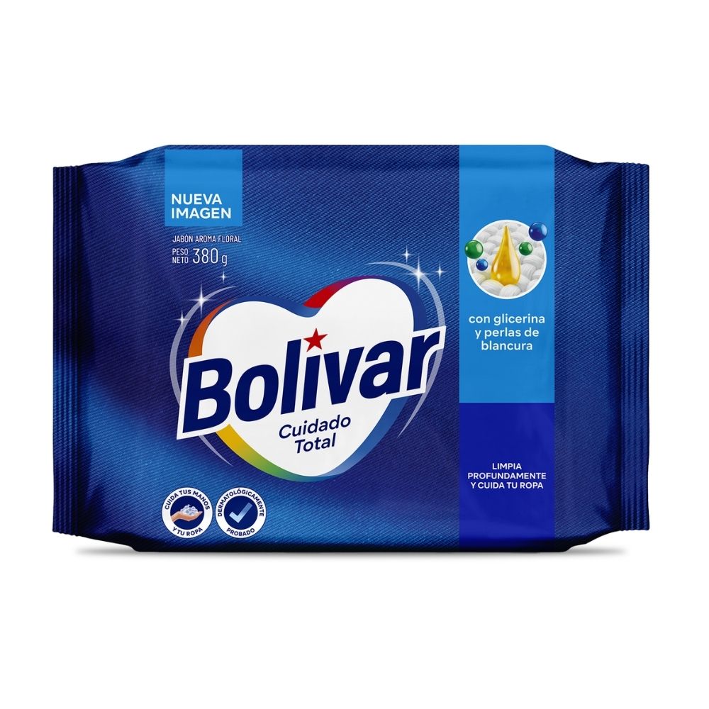 Jabón de Ropa Bolivar Floral 190gr x 2 unidades