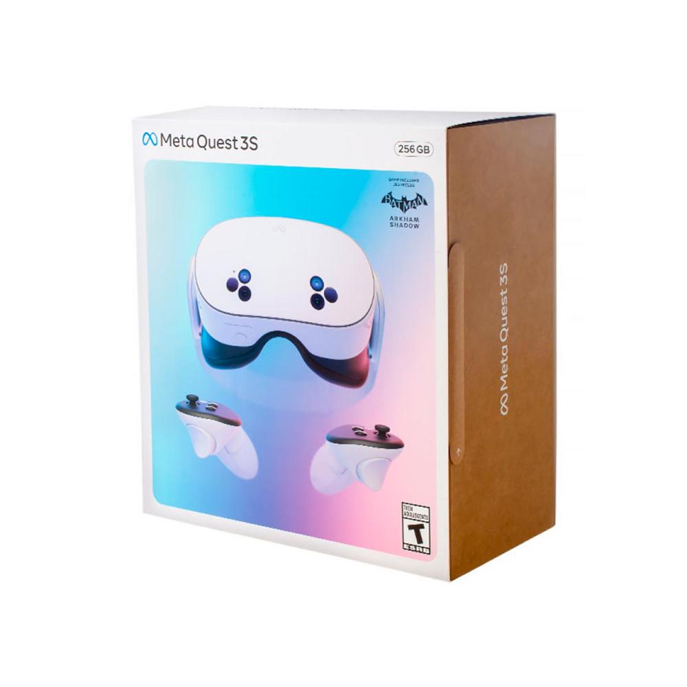 Meta Quest 3S Headset 256 GB Batman Arkham Shadow White
