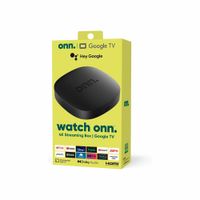 onn Google TV 4K UHD Streaming Box Chromecast