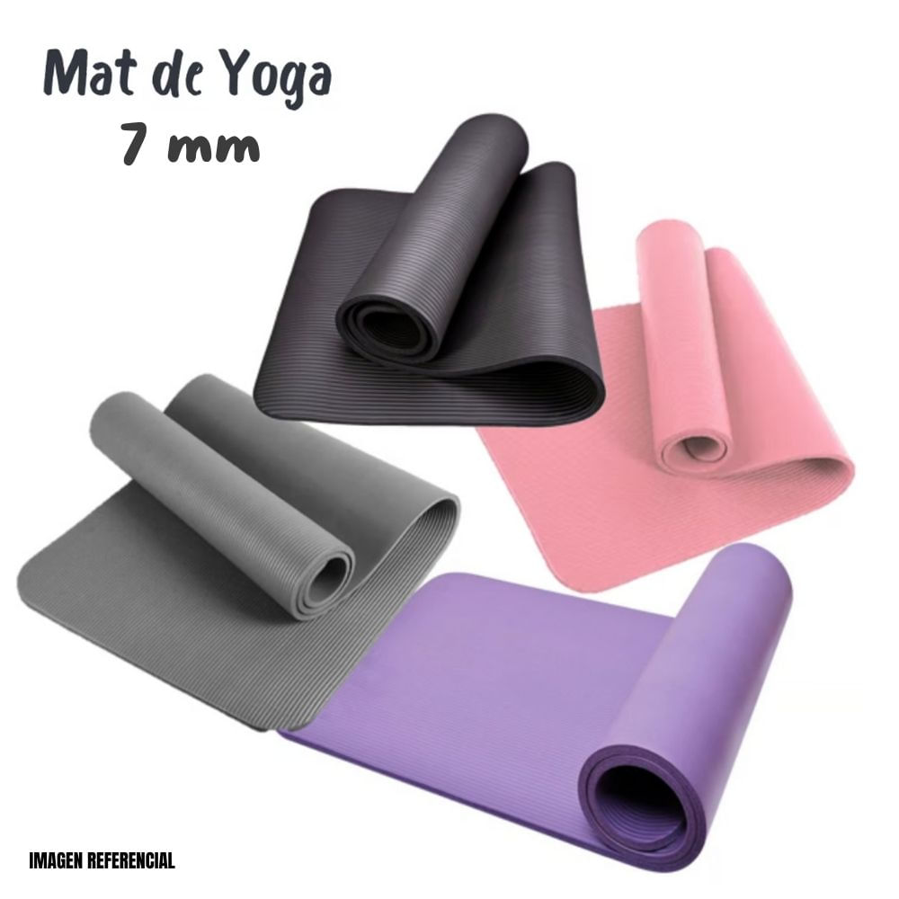 Mat de Yoga 7 mm para Ejercicios