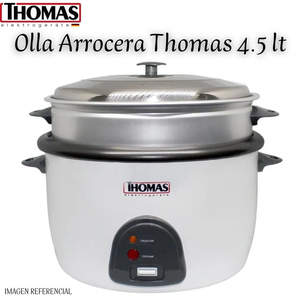 Olla Arrocera Thomas de 4.5 Lt TH-45P