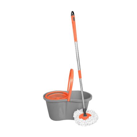 Balde Escurridor Orange Basic + Mopa Balde Escurridor Orange Basic + Mopa
