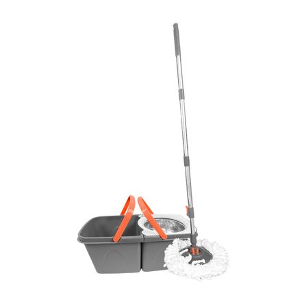 Balde Escurridor Orange Premium + Mopa