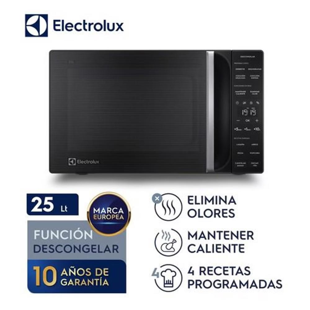 Horno Microondas Freestanding 25 Lts Electrolux EMDY25S2MXB Horno Microondas Freestanding 25 Lts Electrolux EMDY25S2MXB