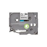 CINTA BROTHER TZE-231 1/2"" (12MM) NEGRO SOBRE BLANCO 8 METROS PARA PT-H110 D600VP E300V P/N: TZE231