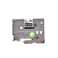 CINTA BROTHER TZE-315 1/4"" (6MM) BLANCO SOBRE NEGRO 8 METROS PARA PT-H110 E300 D400  P/N: TZE315