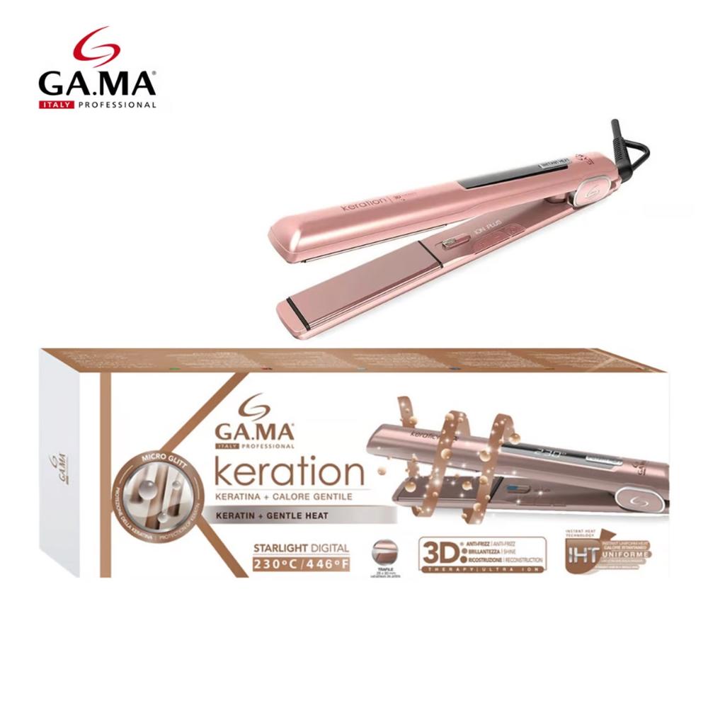 Plancha Alisador de Cabello Keration Starlight Digital IHT Gama Plancha Alisador de Cabello Keration Starlight Digital IHT Gama