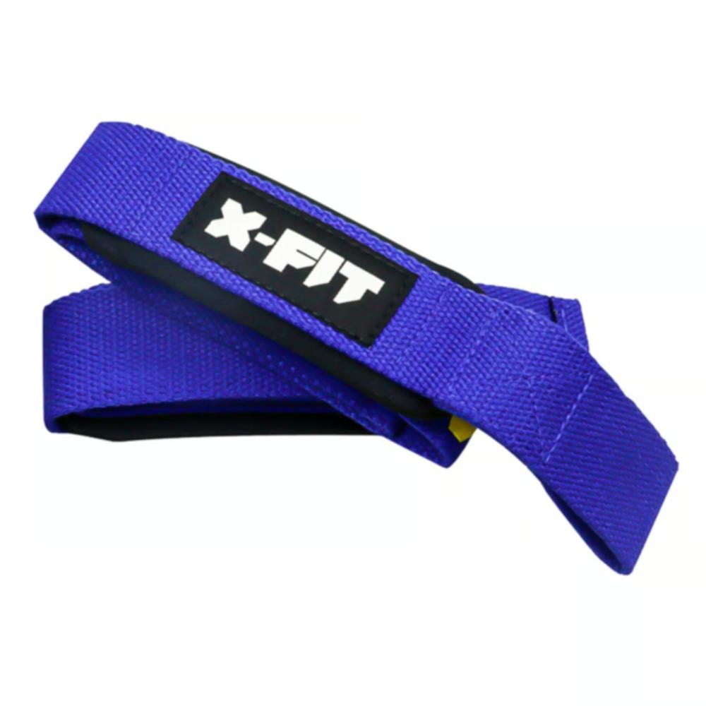 STRAPS PARA LEVANTAMIENTO DE PESAS AZUL