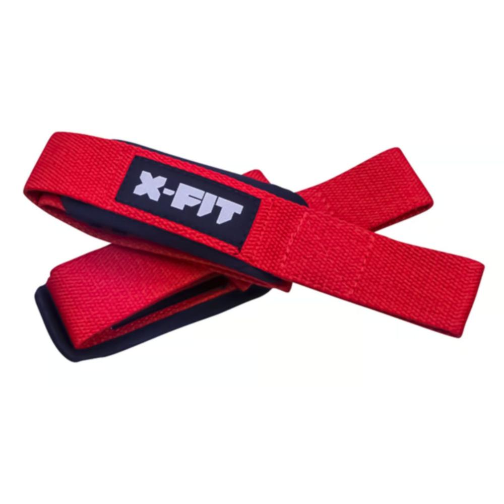 STRAPS PARA LEVANTAMIENTO DE PESAS ROJO