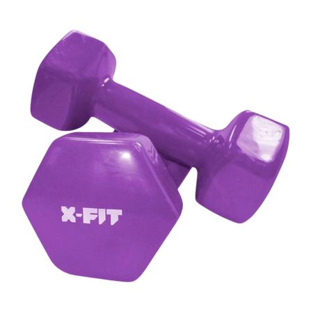 MANCUERNAS PLASTIFICADAS 2KG MORADO