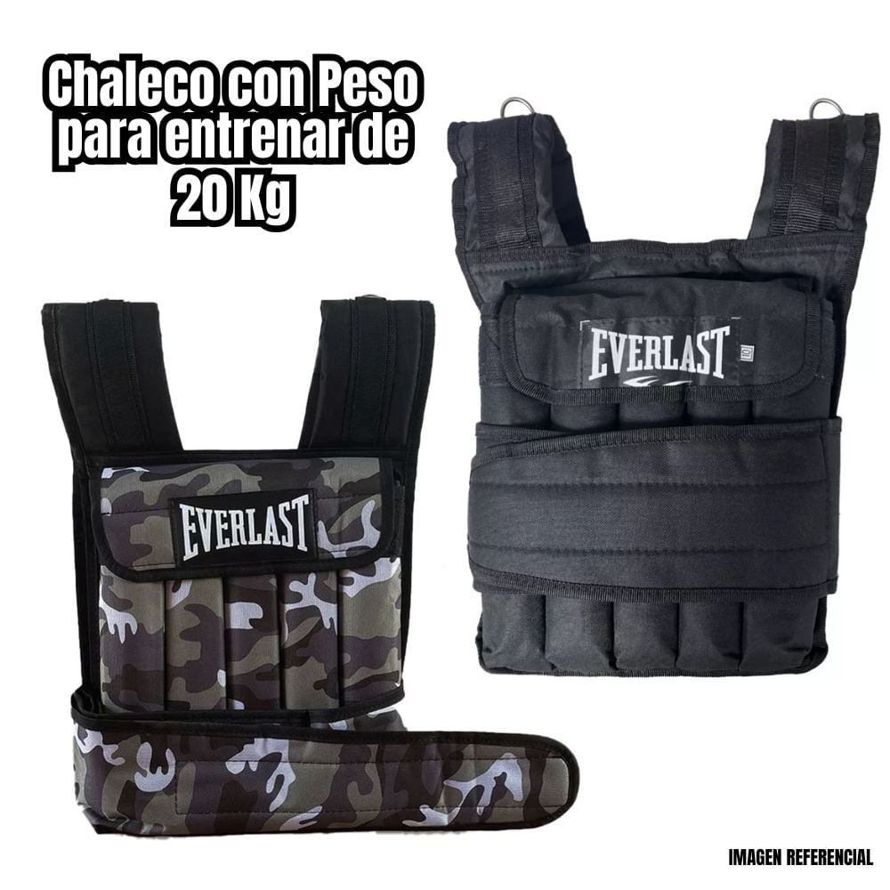 Chaleco con Peso 20Kg - NG Chaleco con Peso 20Kg - NG
