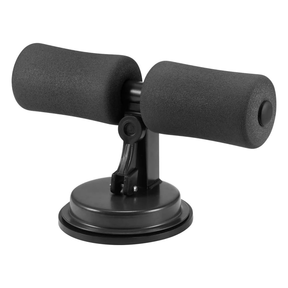 Barra de piso equipo portátil ajustable para sentadillas color Negro