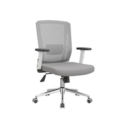 Silla De Oficina Gerente Delphi II BA Gris möbelArt