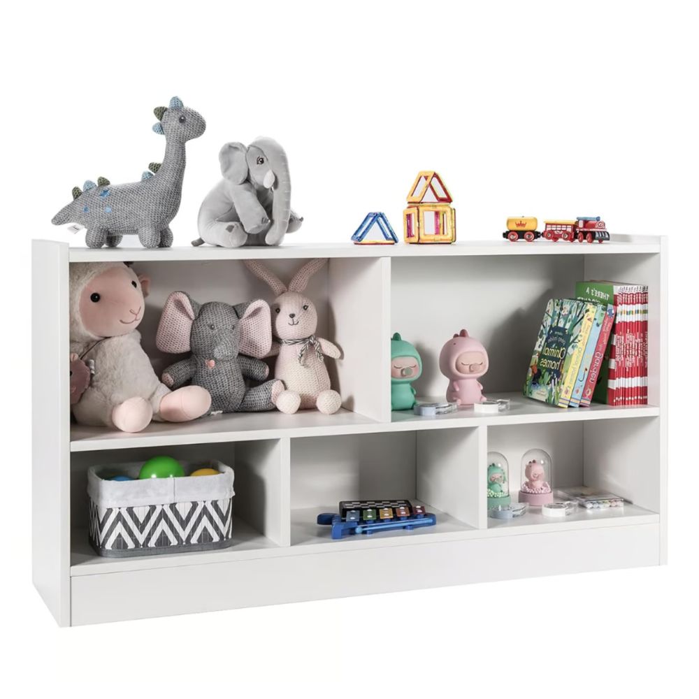 Estante Librero Organizador Multiusos Amelia Blanco Muebles Bonno