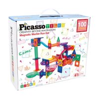 Bloques Magnéticos Picasso Tiles Pista de Canicas  de 100 piezas