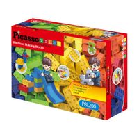 Kit de Picasso Tiles de 200 Bloques de Construcción Grandes