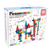 Bloques Magnéticos Picasso Tiles Pista de Canicas  de 150 piezas