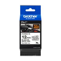 CINTA BROTHER TZE-FX231, 12 MM X 8 MTS     P/N: TZE-EFX231
