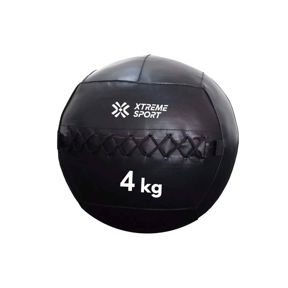 Pelota Medicinal Blanda para Entrenamiento de Potencia Sin Rebote 4kg