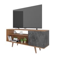 Mesa de TV 60"" 2020 Home Estambul - Almendra/Mármol