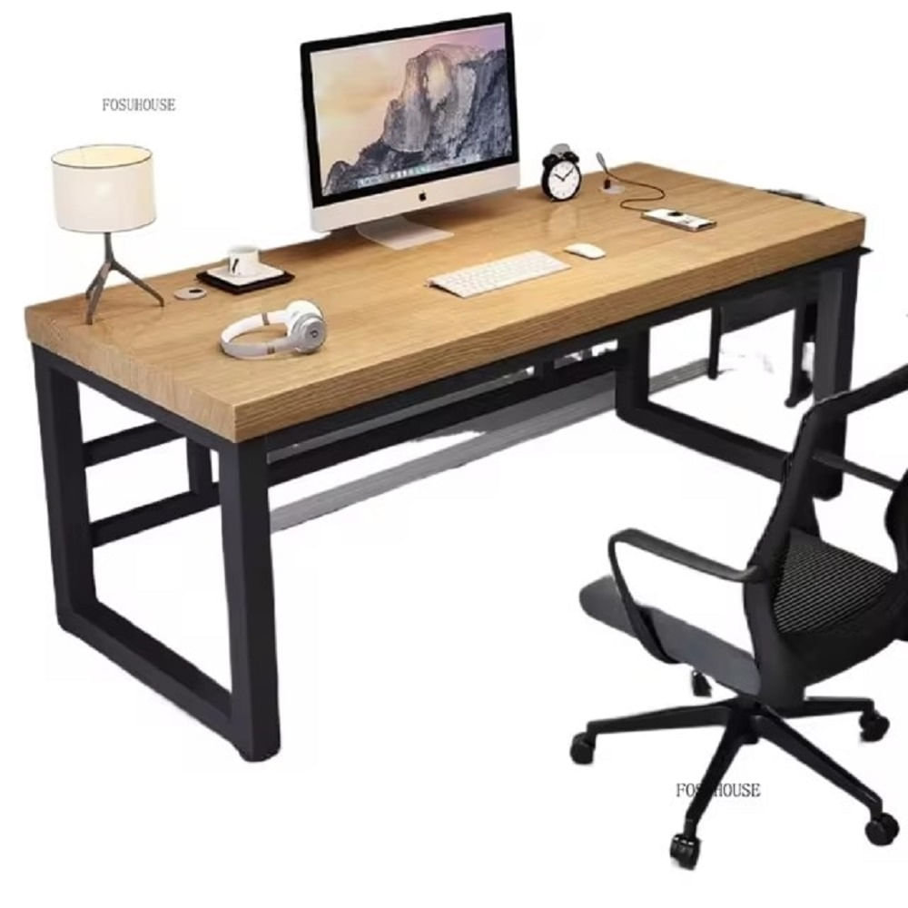 DM ESCRITORIO EJECUTIVO/GERENCIA HOME2 - NATURAL/NEGRO