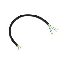 CABLE DE RED DIXON 8041 CAT.5E 4PX24AWG X METRO NEGRO P/N: 8041STP