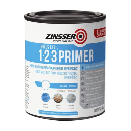 Imprimante Multiusos Zinsser 123 Primer 946ml Imprimante Multiusos Zinsser 123 Primer 946ml