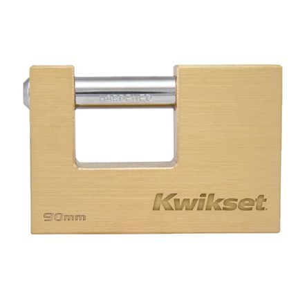 Candado Bronce Kwikset Modelo anticizalla 90mm Plata Candado Bronce Kwikset Modelo anticizalla 90mm Plata