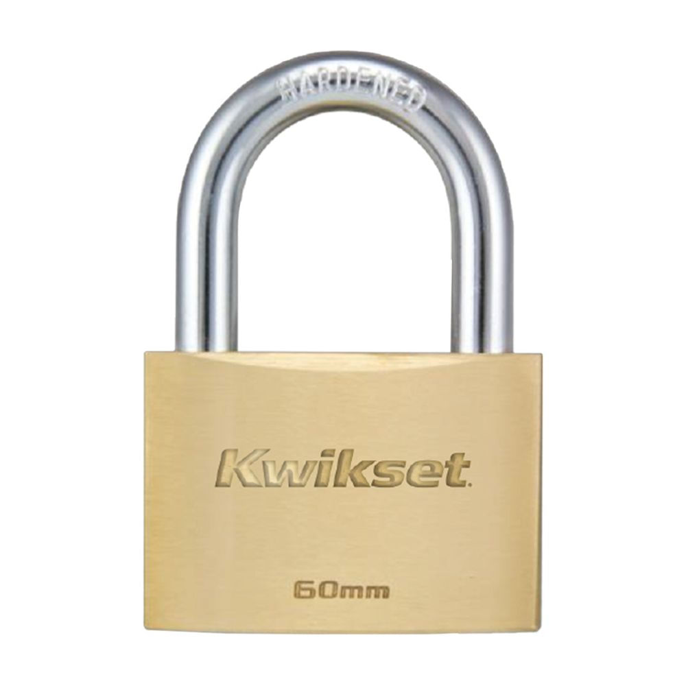 Candado de Bronce Kwikset Modelo Standard 60mm con Grillete