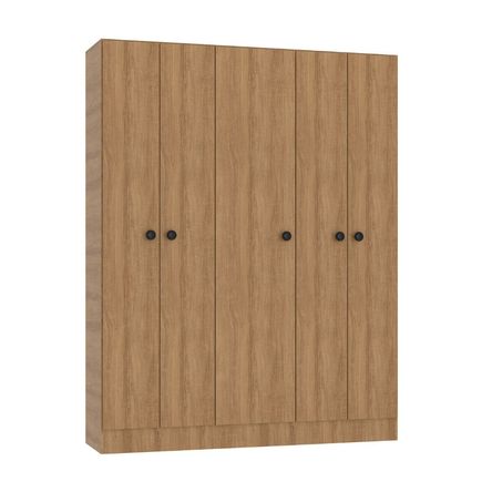 Ropero Parma 5 Puertas MDP Miel Ropero Parma 5 Puertas MDP Miel