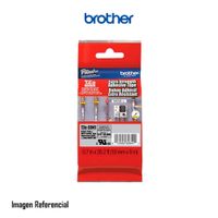 CINTA BROTHER TZE-S951 NEGRO SOBRE PLATEADO MATE P/N: TZES951