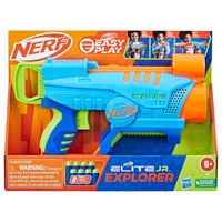 Lanzador Nerf Elite Junior Explorer + 8 Dardos Elite