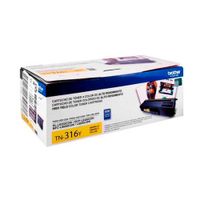 TONER BROTHER TN-316Y AMARILLO PARA HL-L8350CDW/MFC-L8850CDW 3.5K PAGINAS P/N: TN316Y