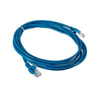 CABLE DE RED UTP DIXON CAT.5E 3M 4PX24 LSZH AZUL P/N: URT4EF4N#03M4B6