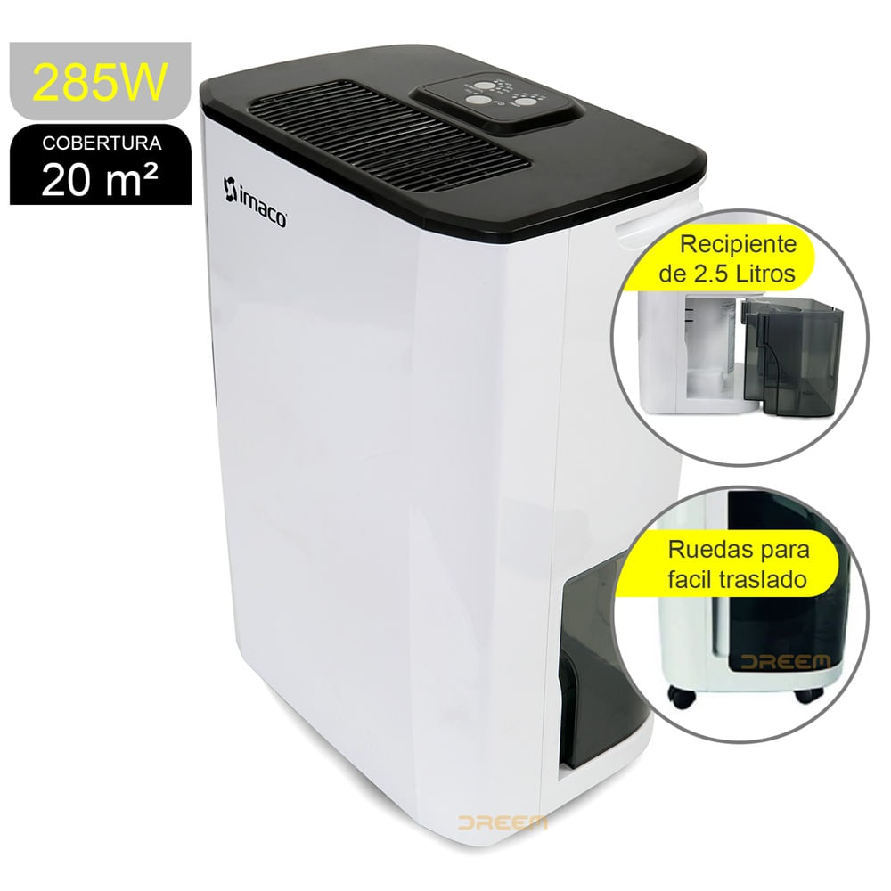 Deshumedecedor Digital IMACO DHE1002 2.5 Lts