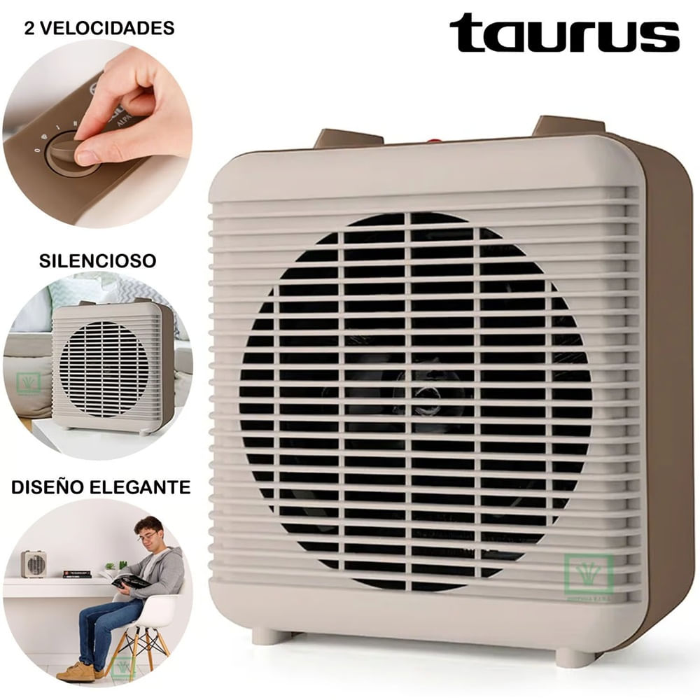 Calefactor  Tropicano 2 Velocidades TAURUS S2000  2000 W