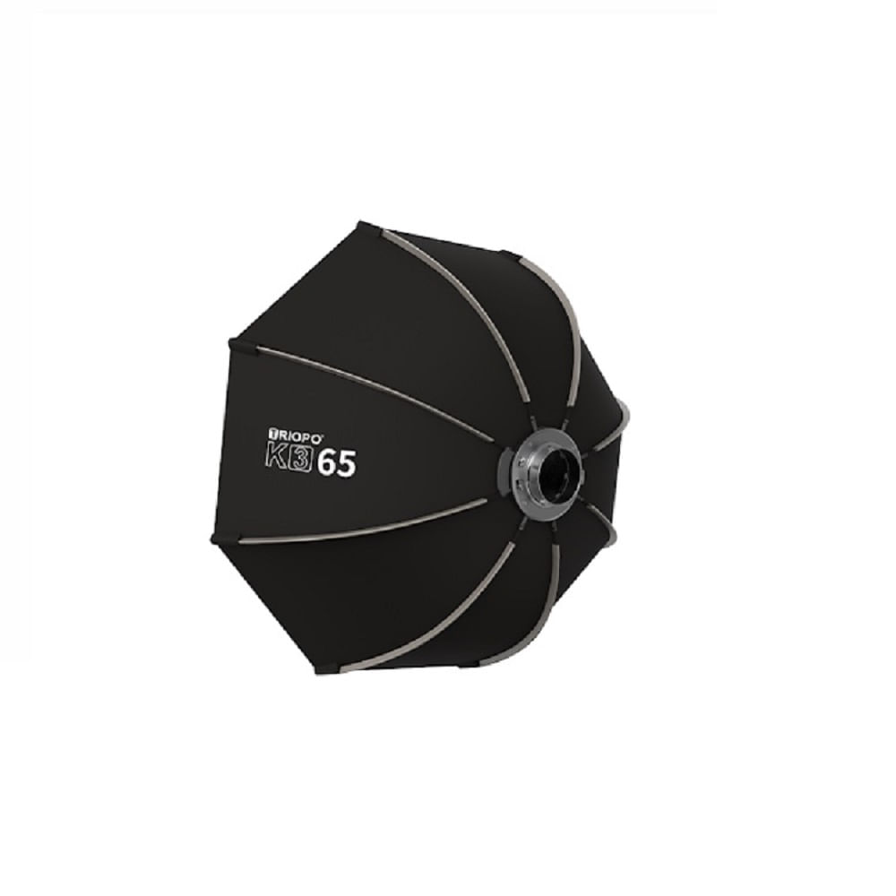Softbox Octagonal K3-65 Armado rápido montura Bowens Triopo